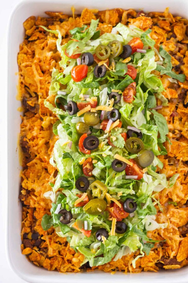 Image for Easy Doritos Ground Beef Casserole Recipe