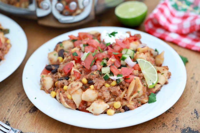 Image for Slow Cooker Taco Pasta
