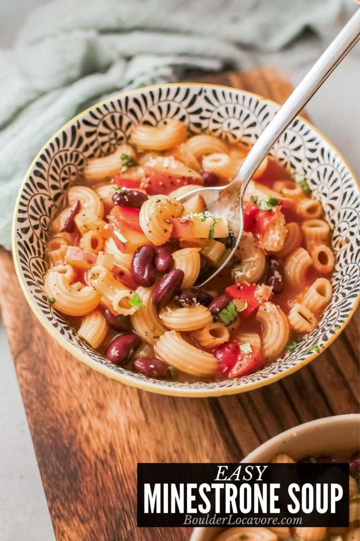 Image for Easy Minestrone Soup