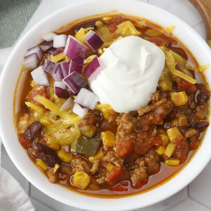 Image for Slow Cooker Turkey Vegetable Chili