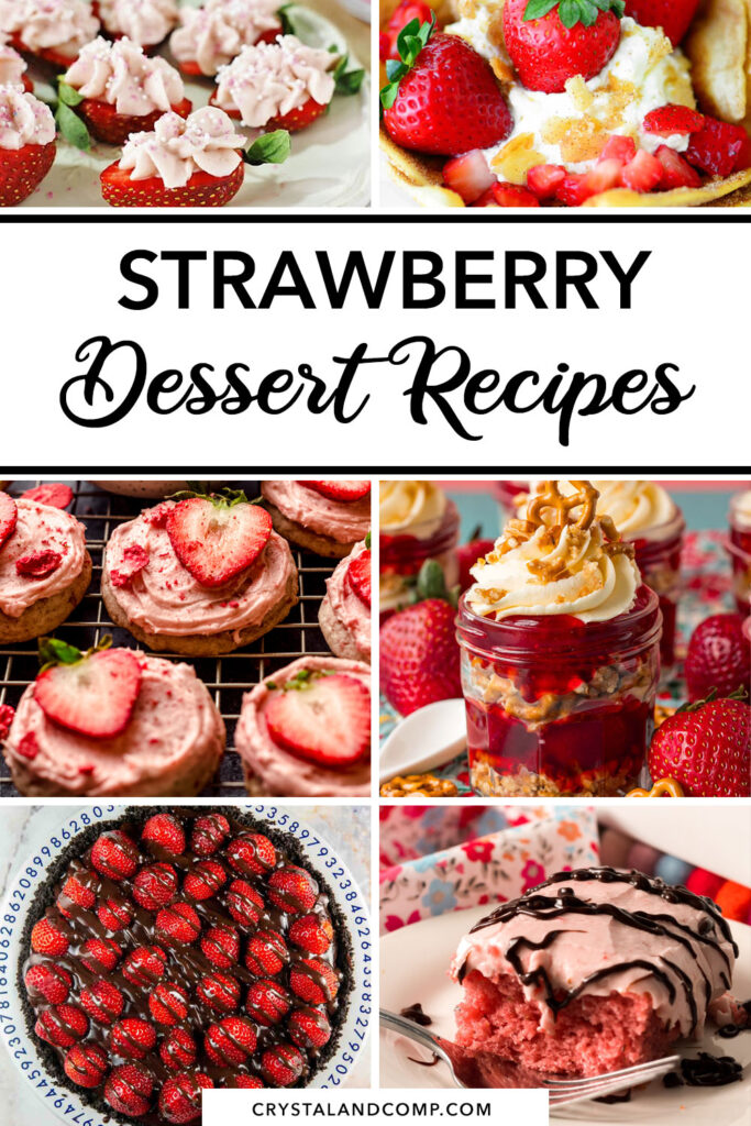 strawberry dessert recipes
