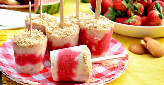 Image for Strawberry Shortcake Popsicles