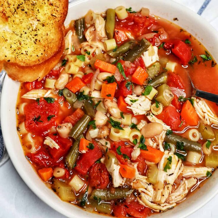 Image for Chicken Minestrone Soup