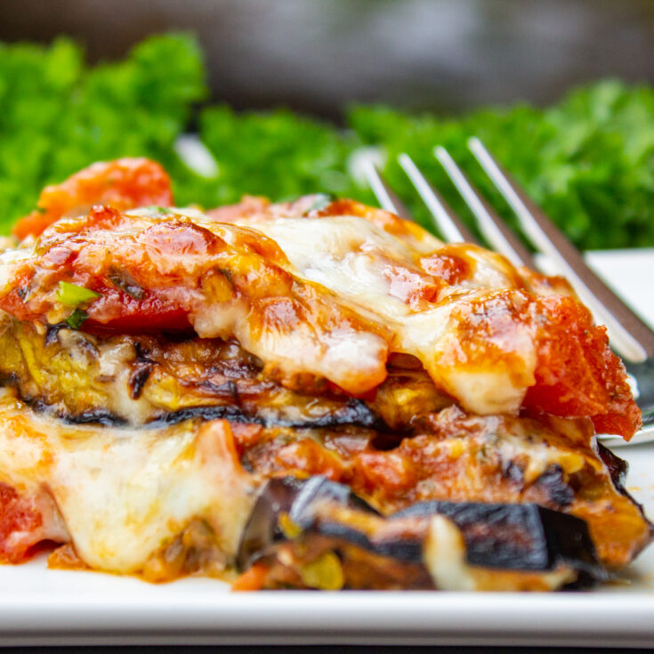Image for Easy Eggplant Parmesan (30 minutes)