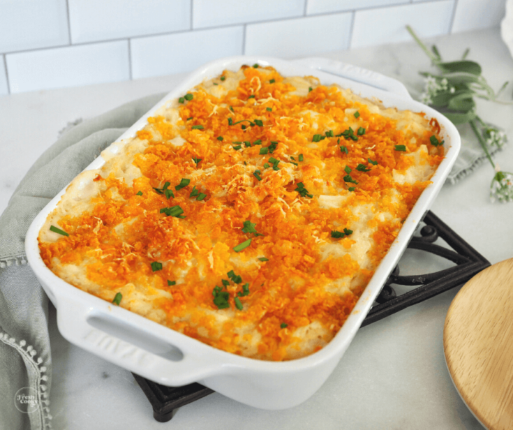 Image for Cheesy Hashbrown Casserole Recipe with Corn Flakes