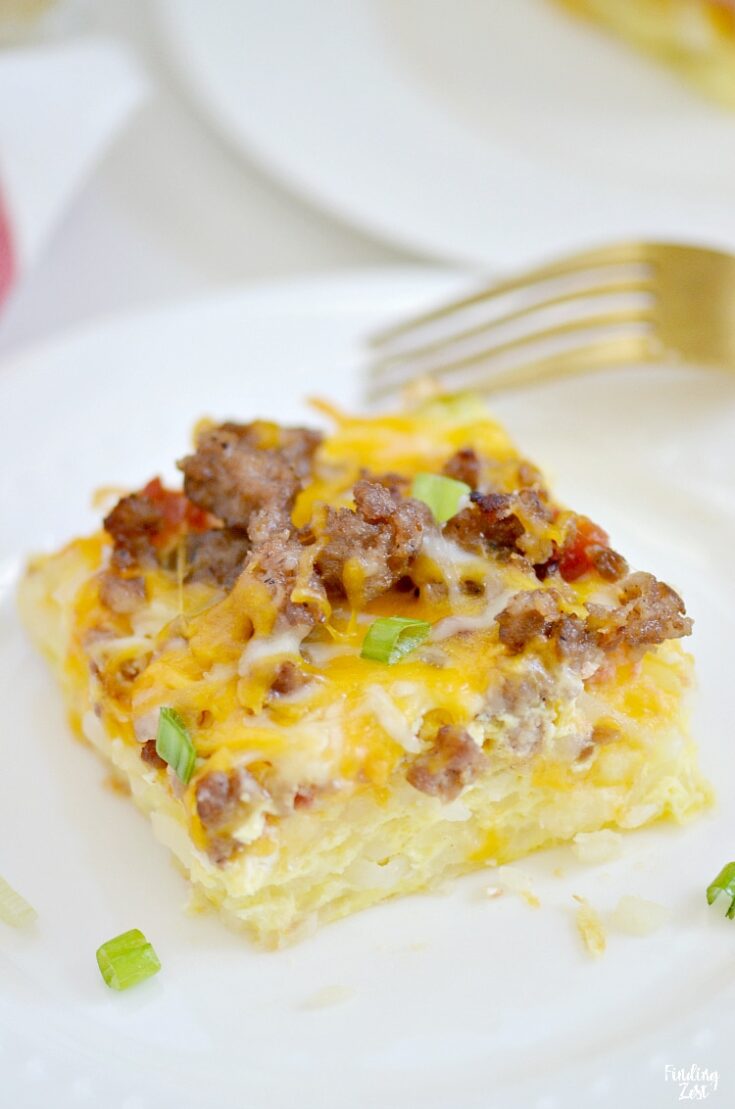 Image for Sausage Hash Brown Casserole Recipe