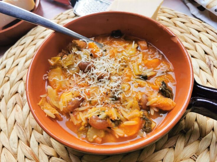 Image for Tuscan Minestrone with Orzo Pasta