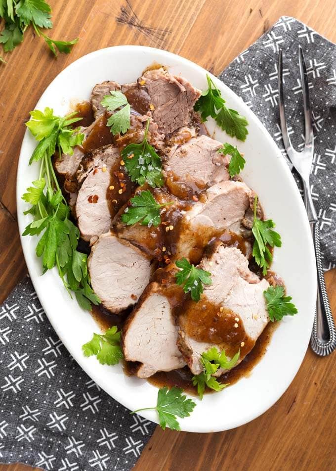 Image for Instant Pot Balsamic Pork Loin Roast