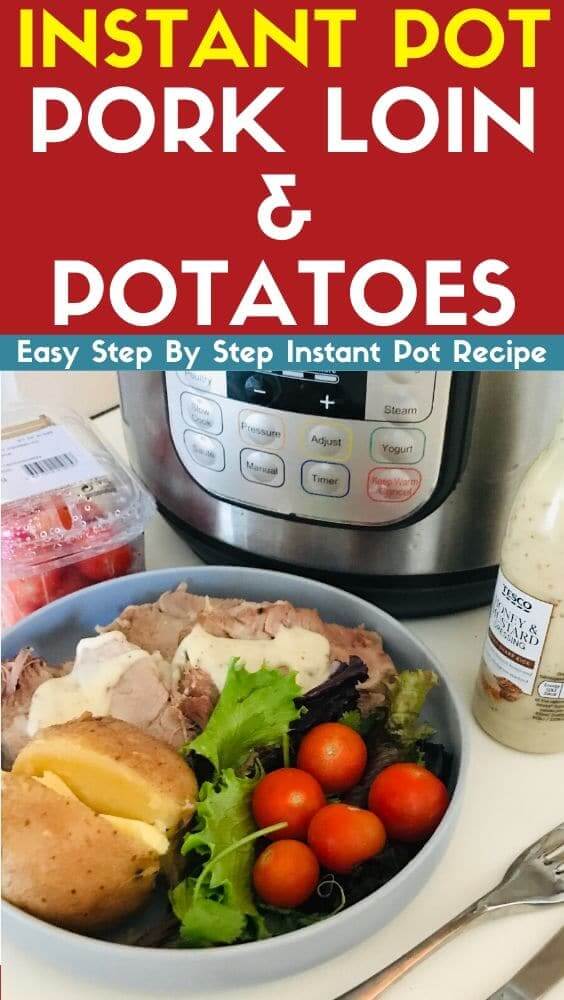 Image for Instant Pot Pork Loin And Potatoes