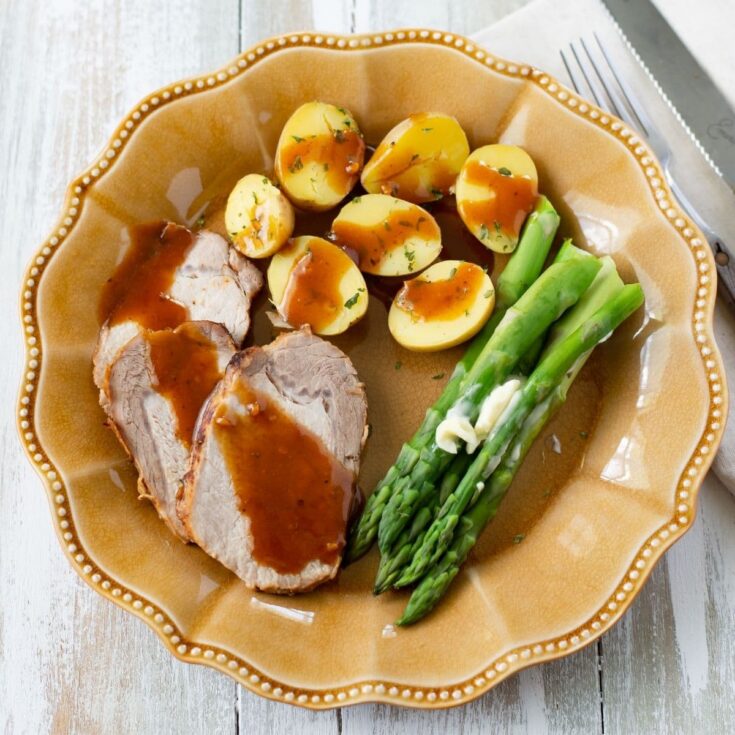 Image for Instant Pot Honey Garlic Pork Tender Loin