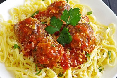 Image for Baked Italian Meatballs