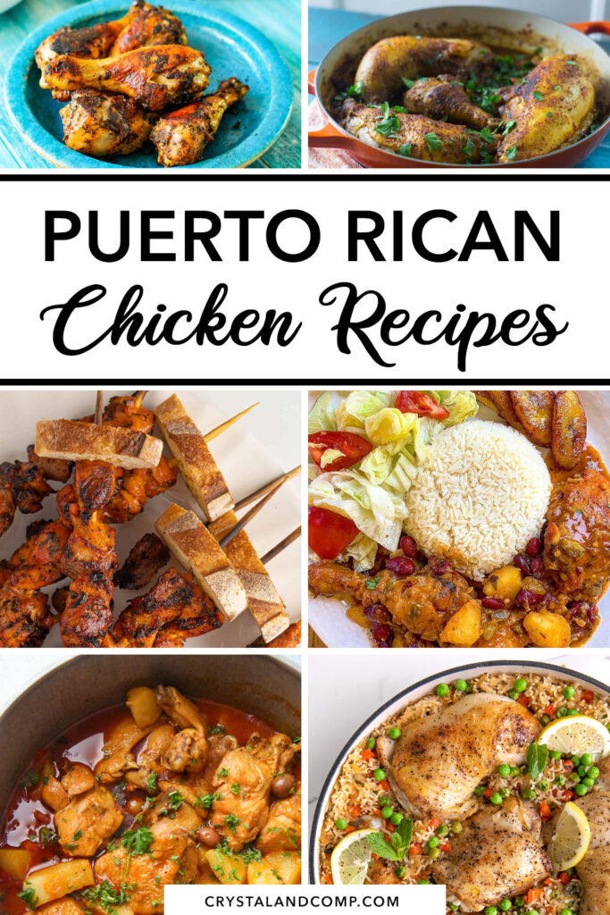 puerto rican chicken recipes