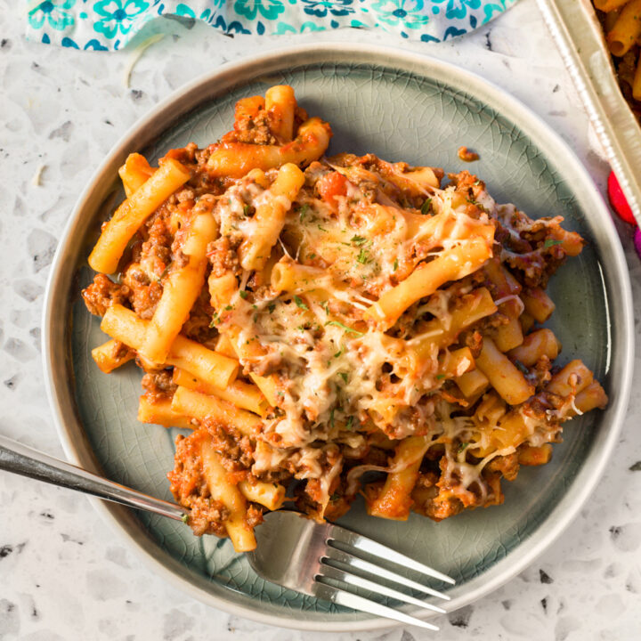 skillet ziti recipe with meat