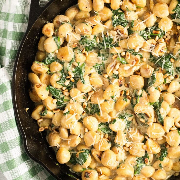 Image for Creamy Spinach Gnocchi Recipe