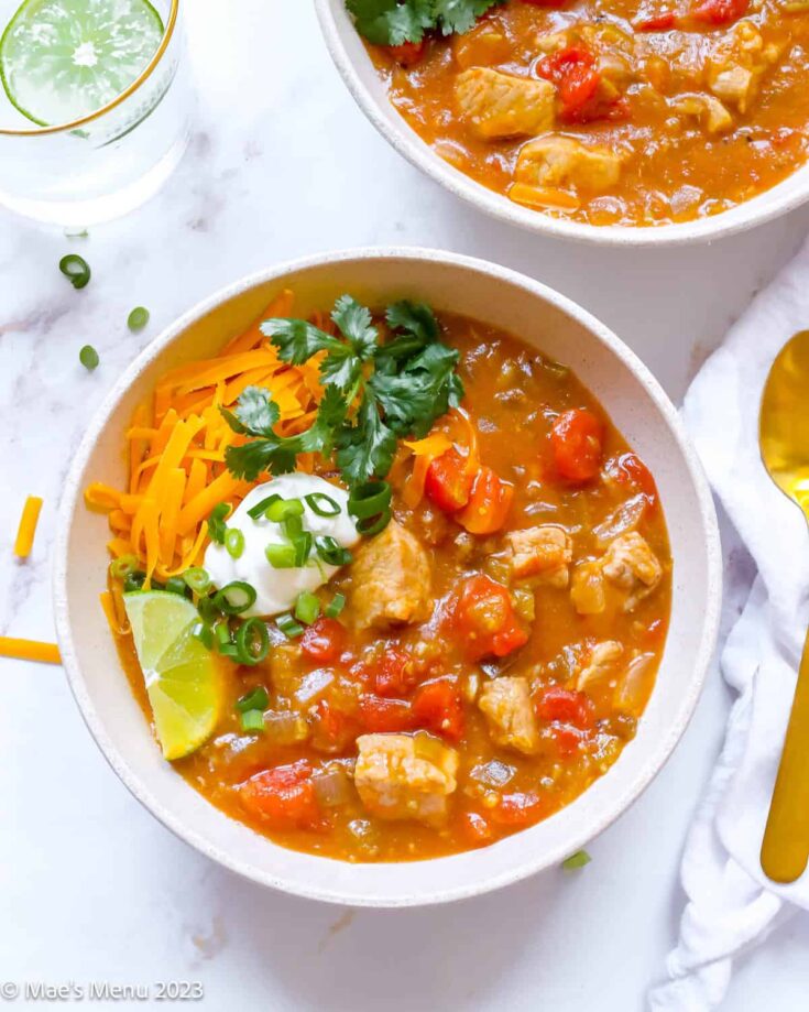 Image for Colorado Pork Green Chili Recipe