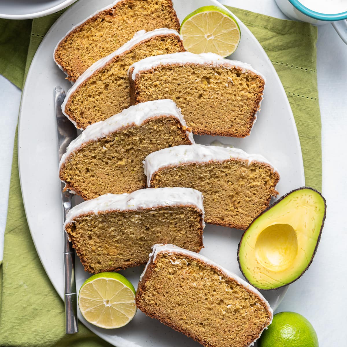 Image for Super Moist Lime Glazed Avocado Bread