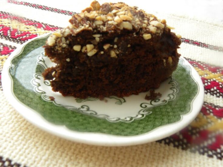 Image for Vegan Chocolate Avocado Orange Almond Cake