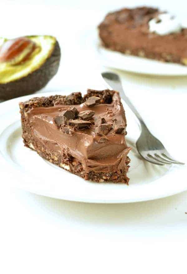 Image for Vegan Chocolate Avocado Pie