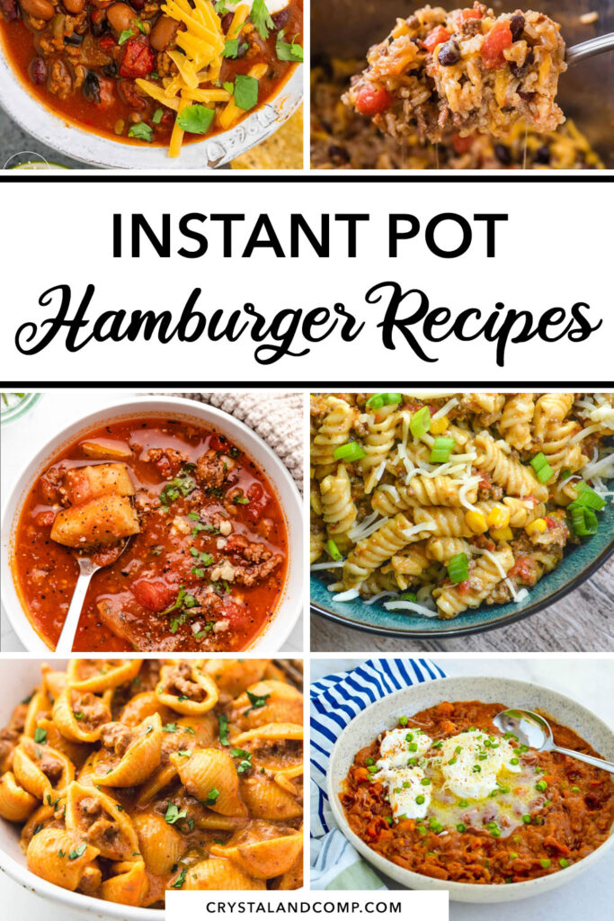 Instant Pot Hamburger Meat Recipes