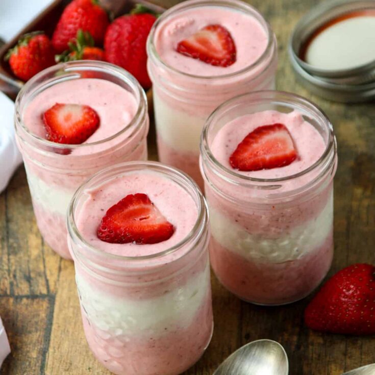 Image for Strawberry Mousse Recipe (Layered)