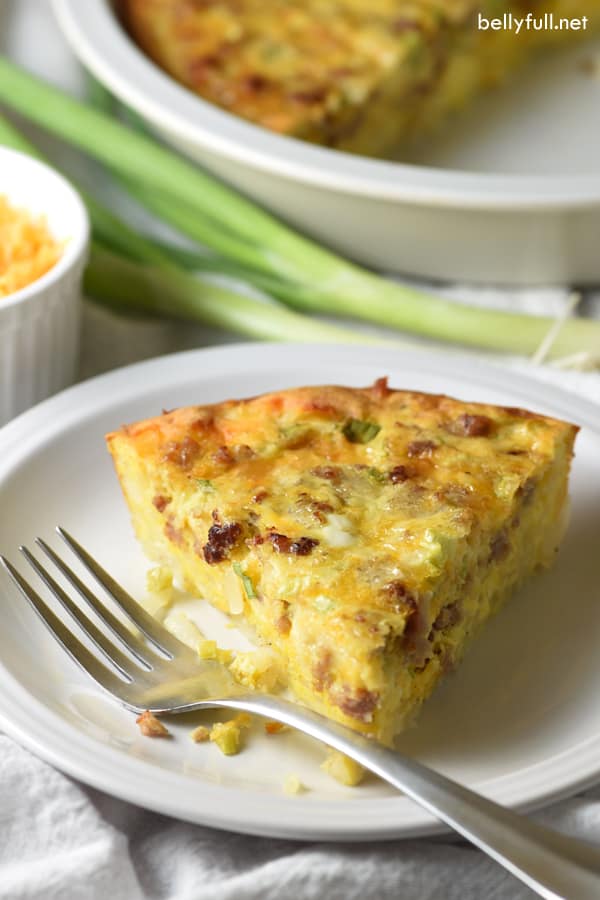 Image for Hash Brown Crusted Quiche Recipe