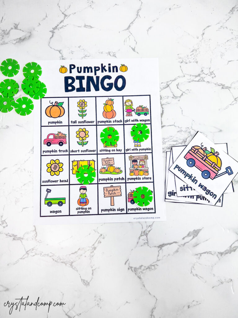 Pumpkin Bingo Printables - CrystalandComp.com