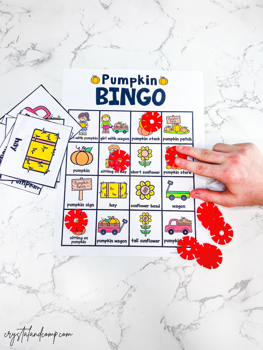 Pumpkin Bingo Printables