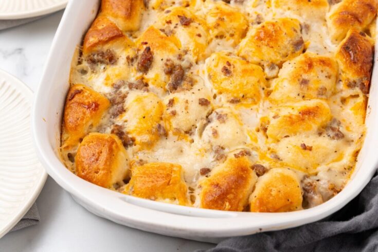 Image for Biscuits and Gravy Casserole Recipe