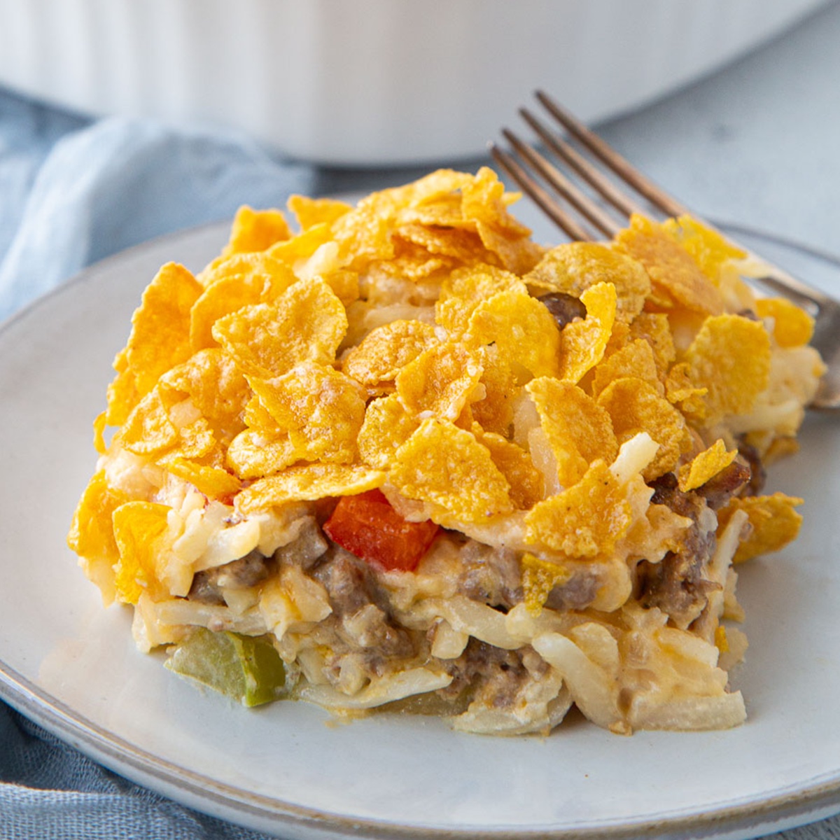 Image for Hash Brown Casserole with Corn Flakes