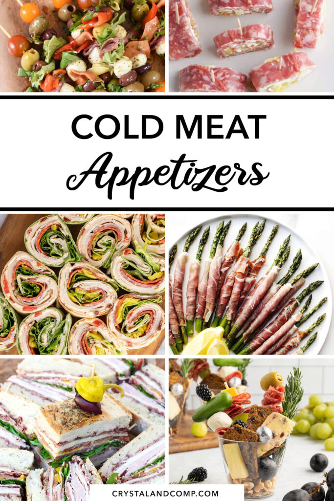 cold meat appetizers
