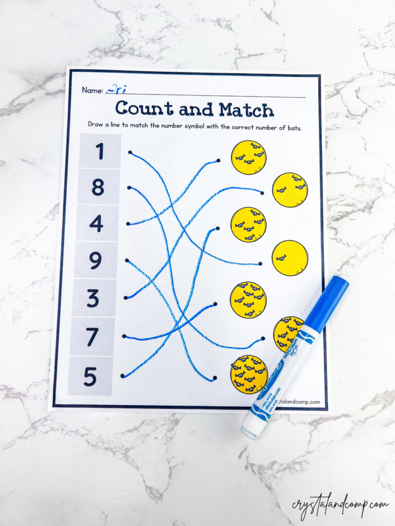 free preschool math worksheets