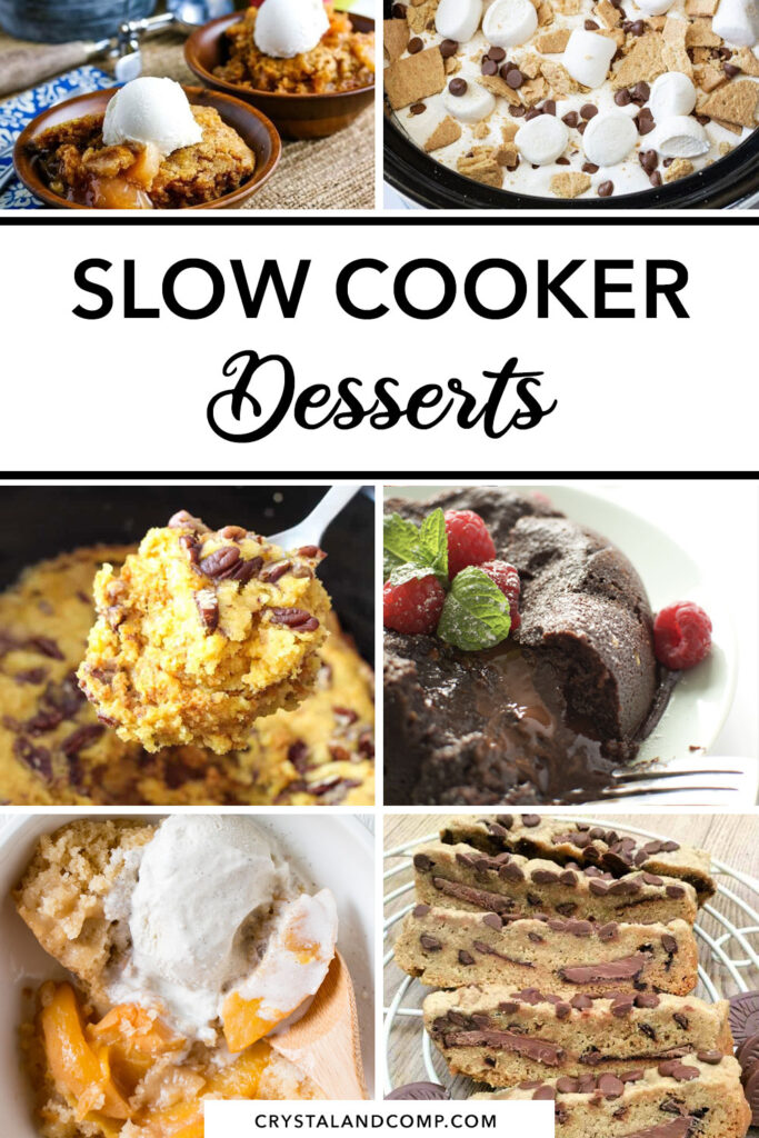slow cooker desserts