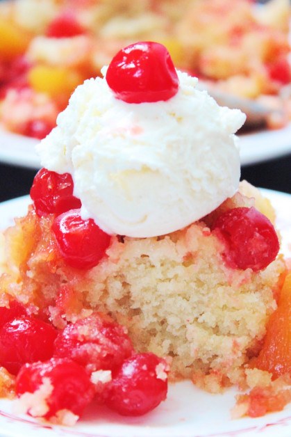 Image for Slow Cooker Cherry Pineapple Dump Cake