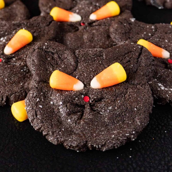 Image for The BEST Black Cat Cookies | Easy and Ready in less than 20 minutes!
