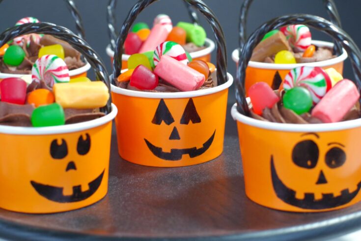 Image for Halloween Jack O'Lantern Bucket Cupcakes