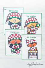 Elf Do a Dot Printables - CrystalandComp.com