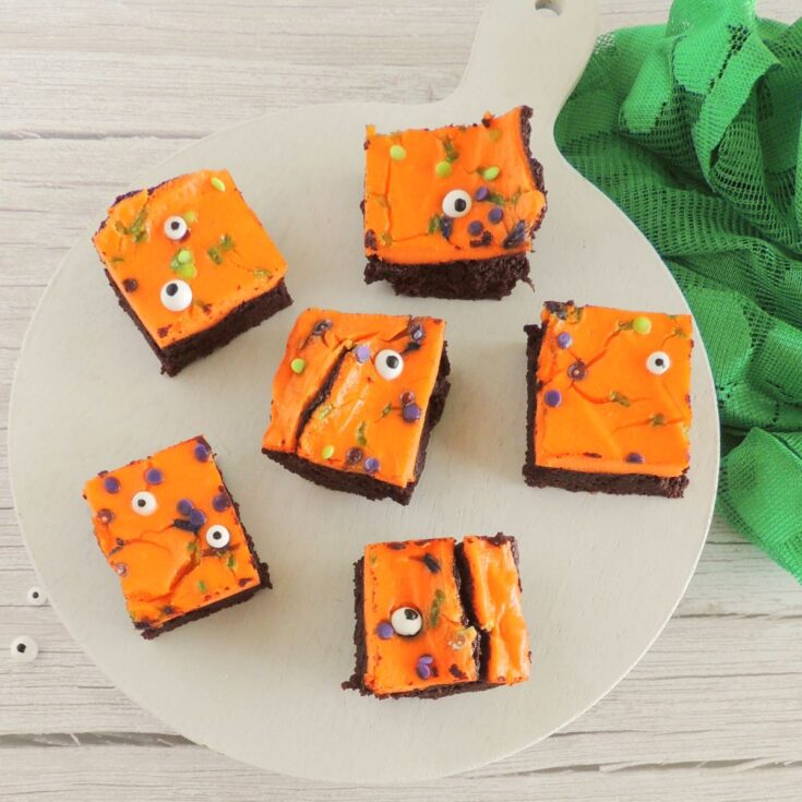 Image for Halloween Decorated Brownies