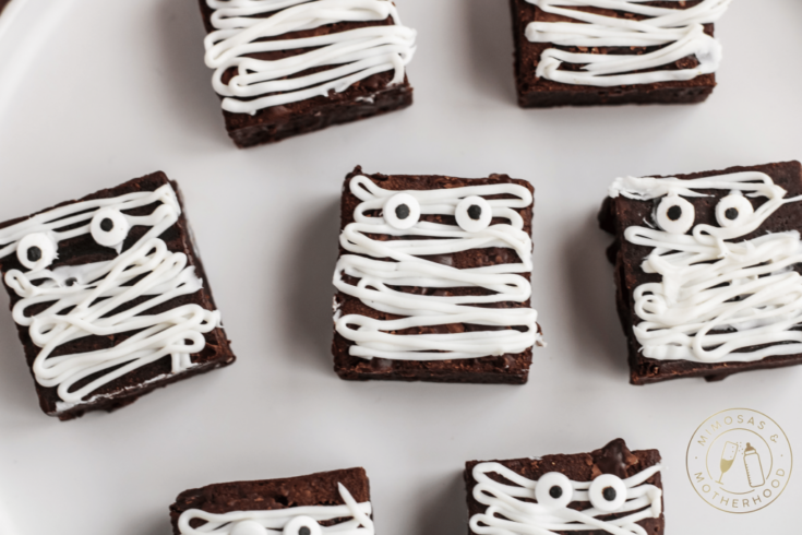 Image for Mummy Halloween Brownies