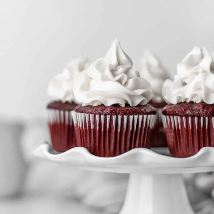 Image for Vegan Red Velvet Cupcakes with Cream Cheese Frosting