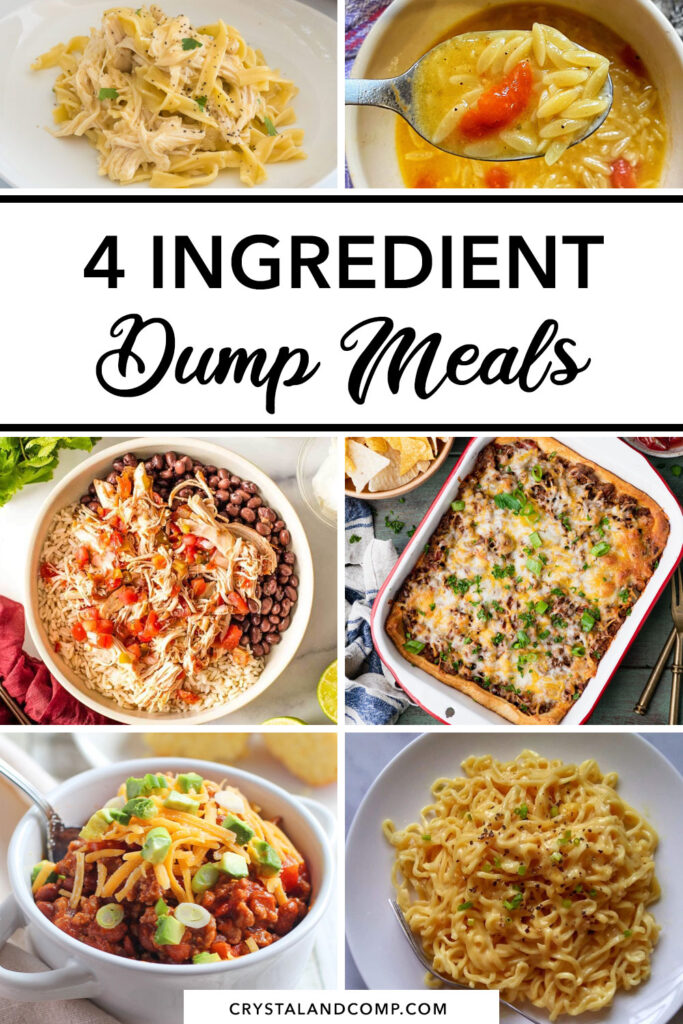 4 ingredient dump meals