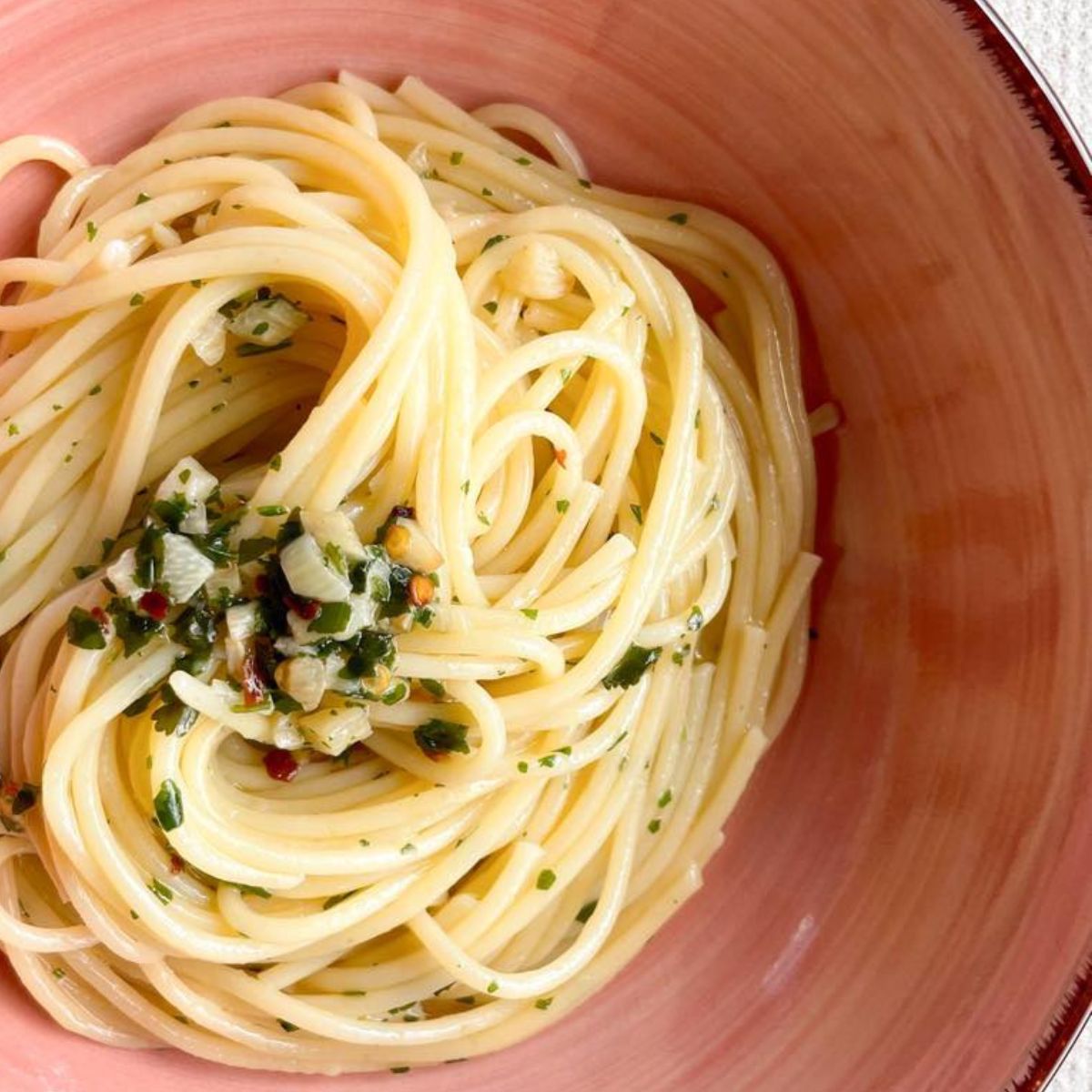 Image for Oil and Garlic Spaghetti Recipe