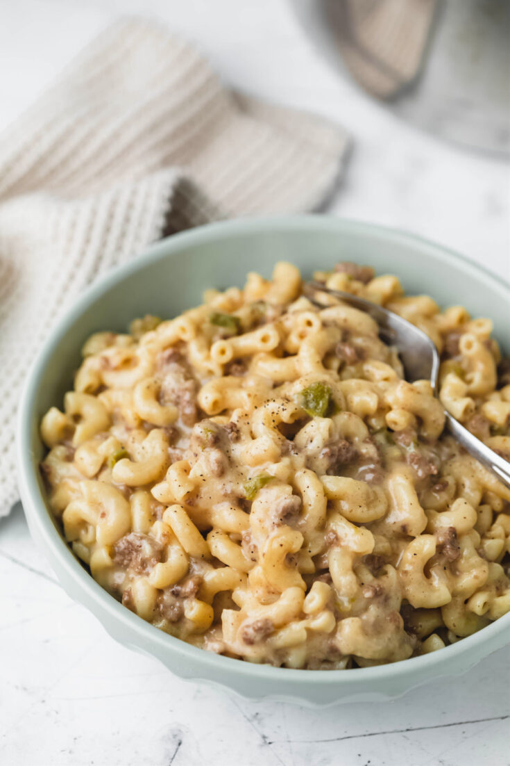 Image for Instant Pot Philly Cheesesteak Pasta