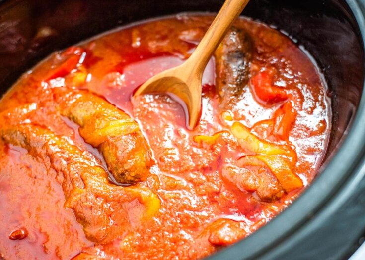 Image for Slow Cooker Sausage and Peppers