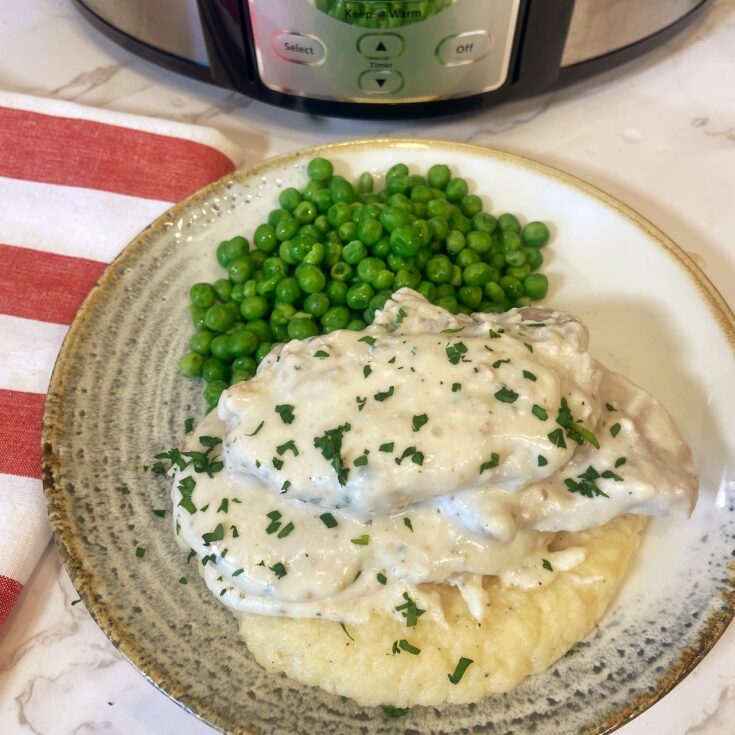 Image for Cream of Chicken Pork Chops with Ranch - Crockpot Version