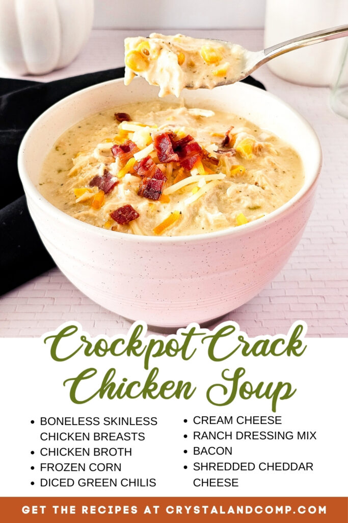 crockpot crack chicken soup ingredient list