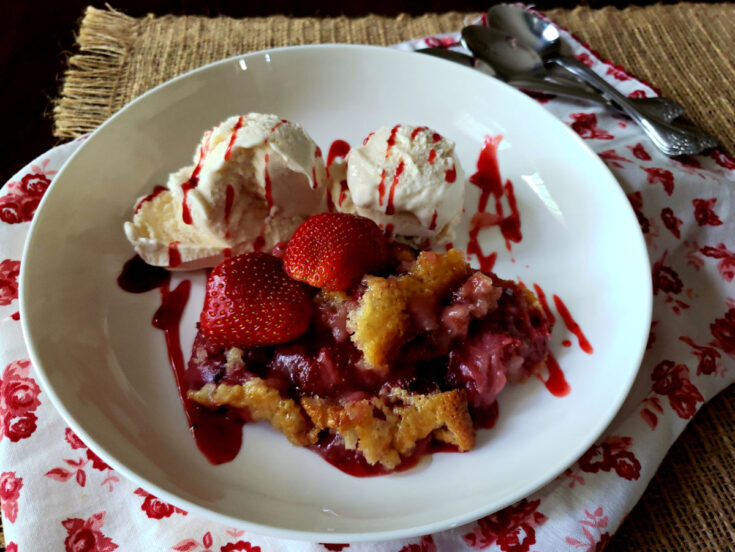 Image for Easy Strawberry Cobbler Recipe