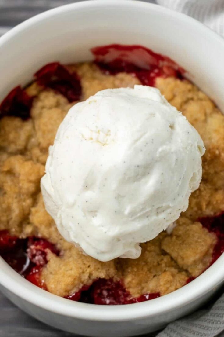 Image for Cakey Strawberry Cobbler
