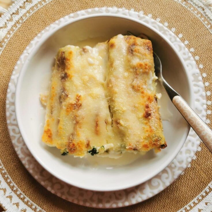 Image for Cannelloni with Spinach and Ricotta
