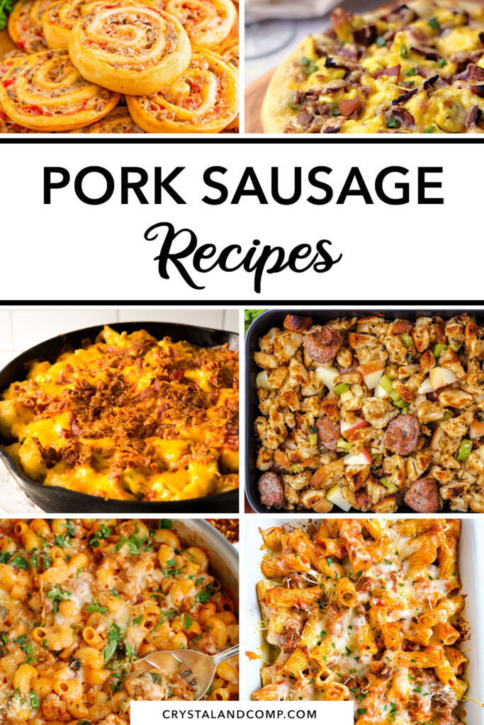 pork sausage recipes