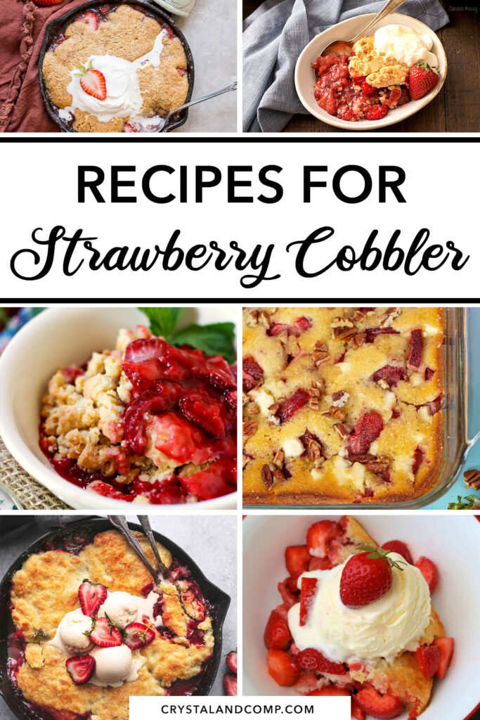 recipes for strawberry cobbler
